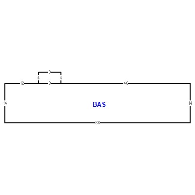 Building layout (traversing data) of this property