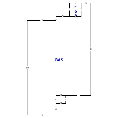 Building layout (traversing data) of this property