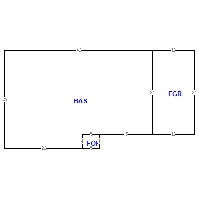 Building layout (traversing data) of this property