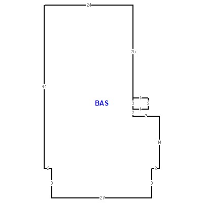 Building layout (traversing data) of this property