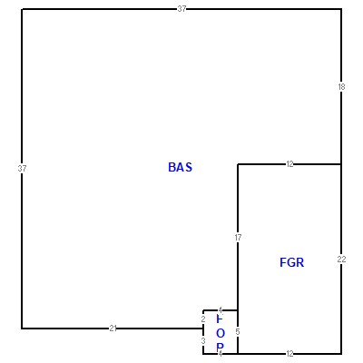 Building layout (traversing data) of this property