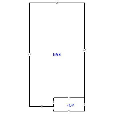 Building layout (traversing data) of this property