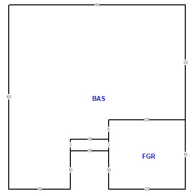 Building layout (traversing data) of this property