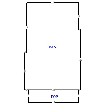 Building layout (traversing data) of this property