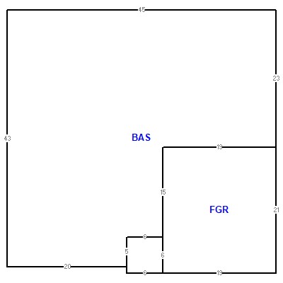 Building layout (traversing data) of this property