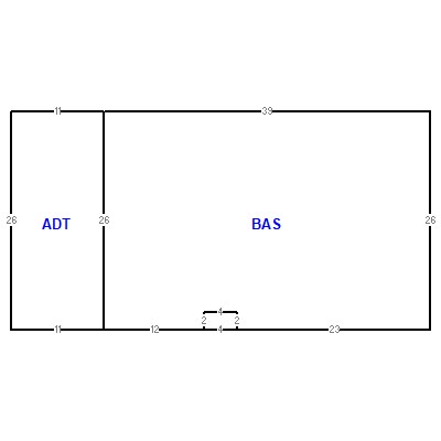Building layout (traversing data) of this property