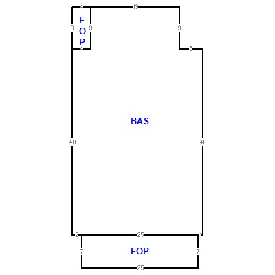 Building layout (traversing data) of this property