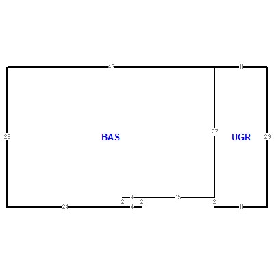 Building layout (traversing data) of this property