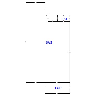 Building layout (traversing data) of this property