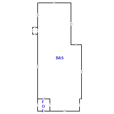 Building layout (traversing data) of this property