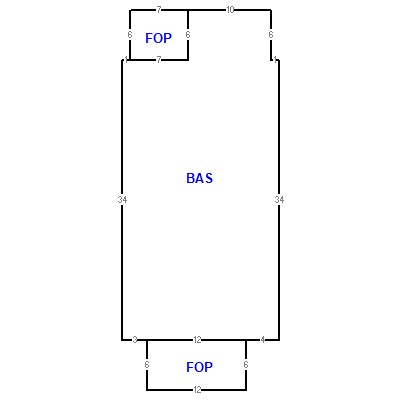 Building layout (traversing data) of this property