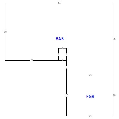 Building layout (traversing data) of this property
