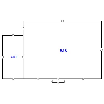 Building layout (traversing data) of this property