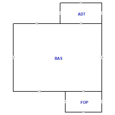 Building layout (traversing data) of this property