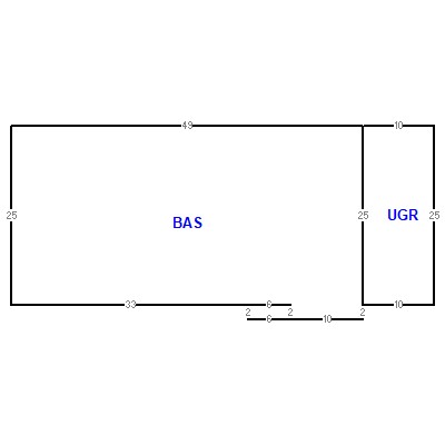 Building layout (traversing data) of this property