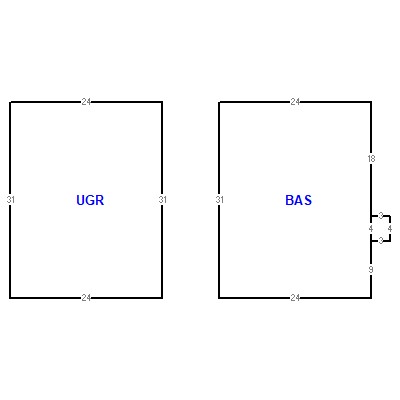 Building layout (traversing data) of this property