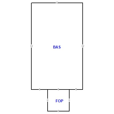 Building layout (traversing data) of this property