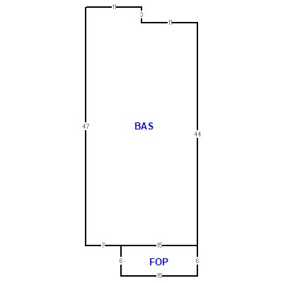 Building layout (traversing data) of this property