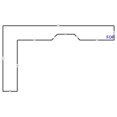 Building layout (traversing data) of this property