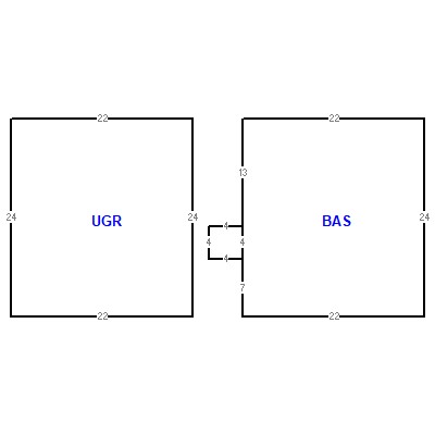 Building layout (traversing data) of this property