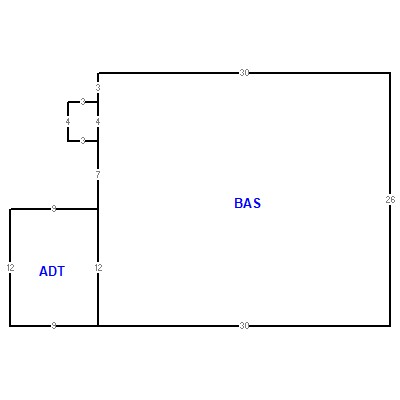 Building layout (traversing data) of this property