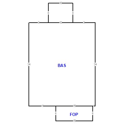 Building layout (traversing data) of this property