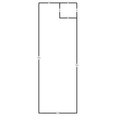 Building layout (traversing data) of this property