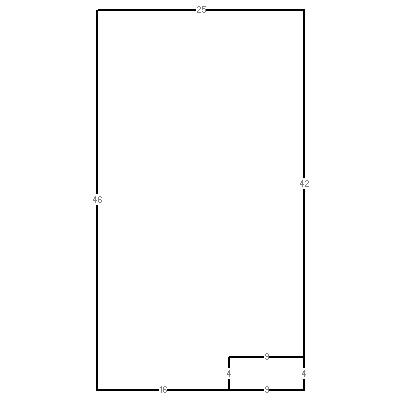 Building layout (traversing data) of this property