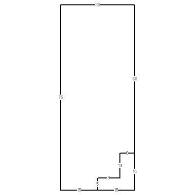 Building layout (traversing data) of this property
