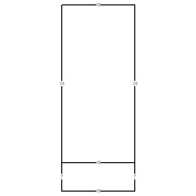 Building layout (traversing data) of this property