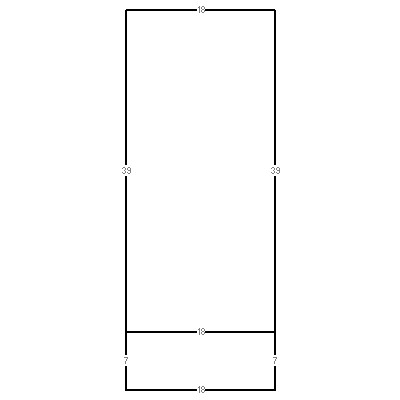 Building layout (traversing data) of this property