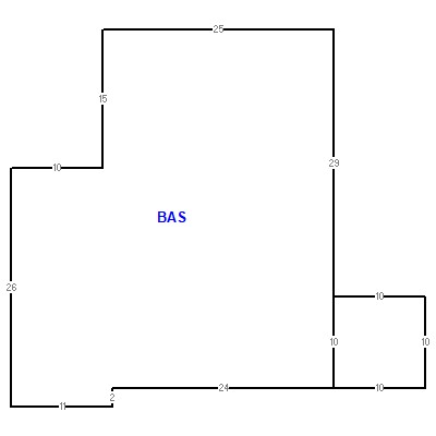 Building layout (traversing data) of this property