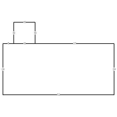 Building layout (traversing data) of this property