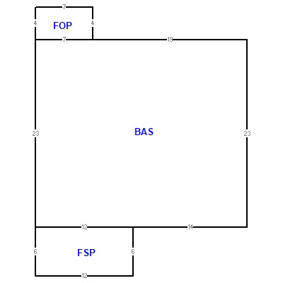 Building layout (traversing data) of this property
