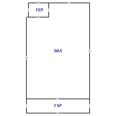 Building layout (traversing data) of this property