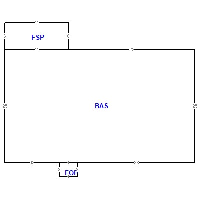 Building layout (traversing data) of this property
