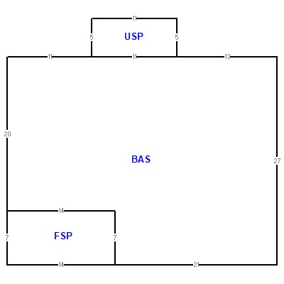 Building layout (traversing data) of this property