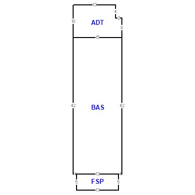 Building layout (traversing data) of this property
