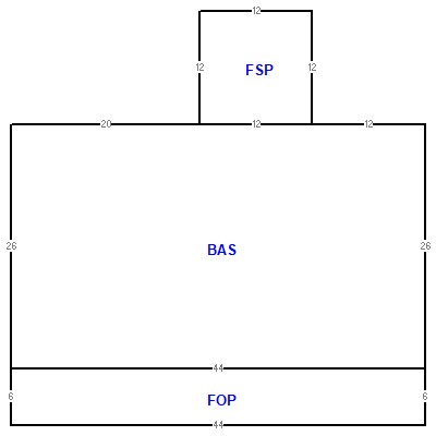 Building layout (traversing data) of this property