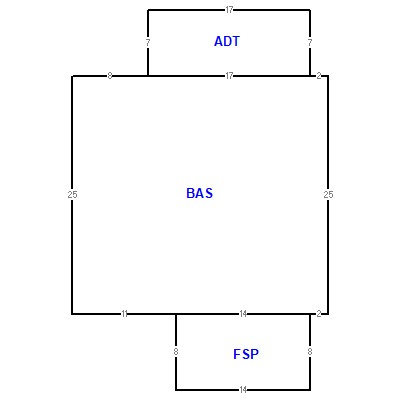 Building layout (traversing data) of this property