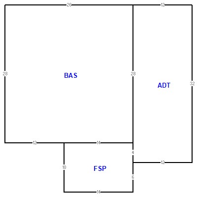 Building layout (traversing data) of this property