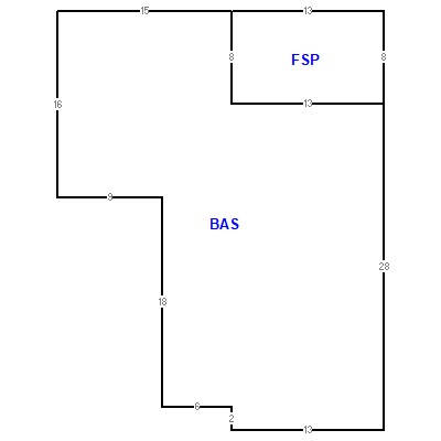 Building layout (traversing data) of this property