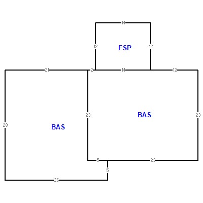 Building layout (traversing data) of this property