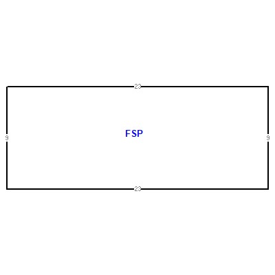 Building layout (traversing data) of this property
