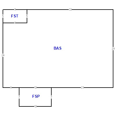 Building layout (traversing data) of this property