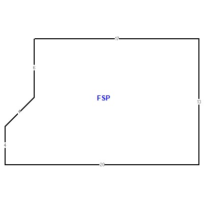 Building layout (traversing data) of this property