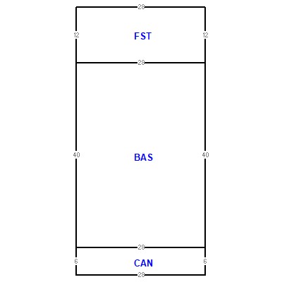 Building layout (traversing data) of this property