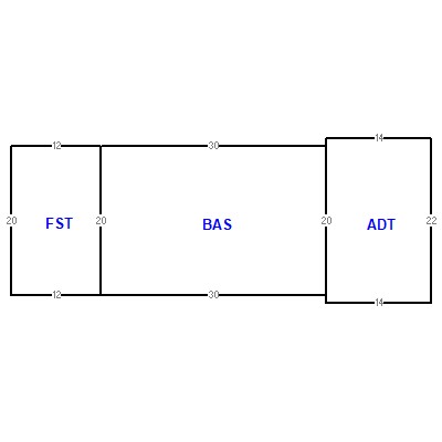 Building layout (traversing data) of this property