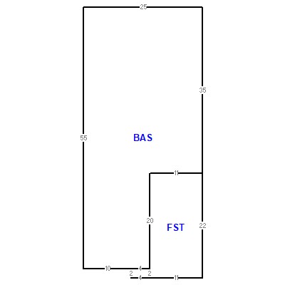Building layout (traversing data) of this property