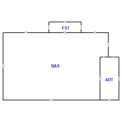 Building layout (traversing data) of this property